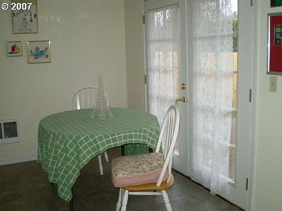 Dining Room with French Doors to Deck