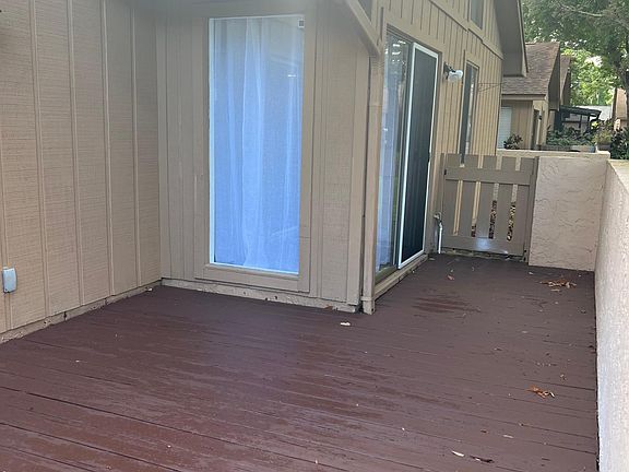 Outdoor deck perfect for entertaining
