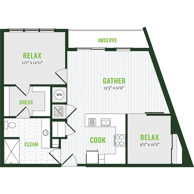 Floor plan B1