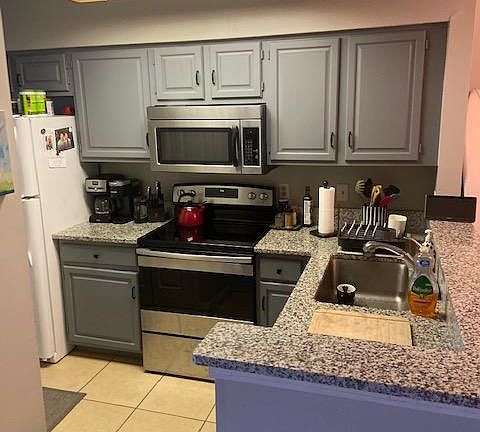 Updated painted cabinets