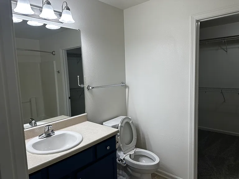 Master Bath and Large Walk In Closet