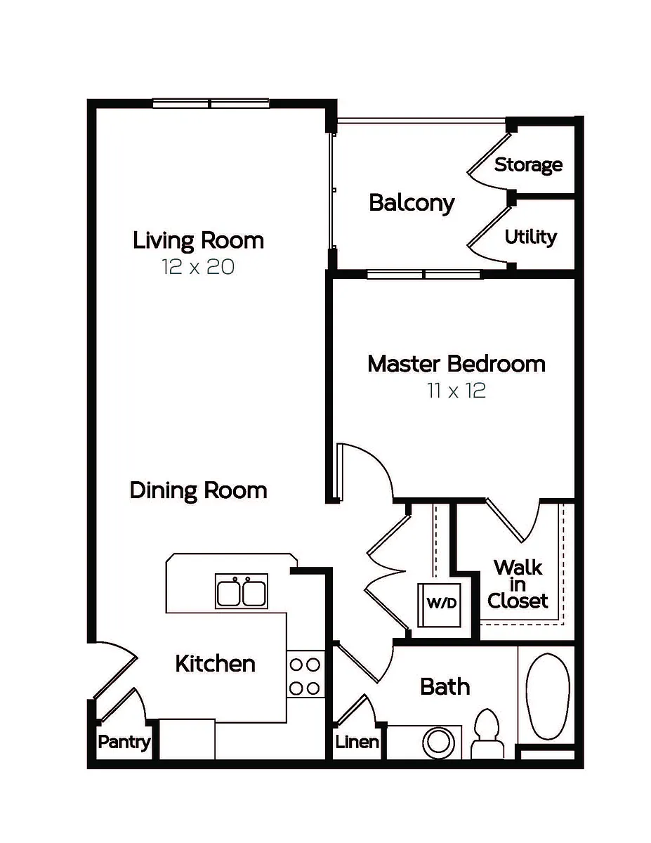 Floor plan 1A