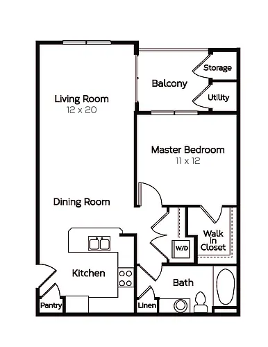 Floor plan 1A