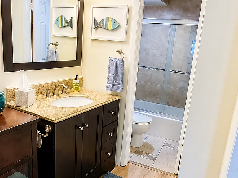 Modern Bathroom with Coastal Accents
