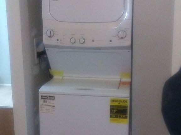 New Washer & Dryer Area