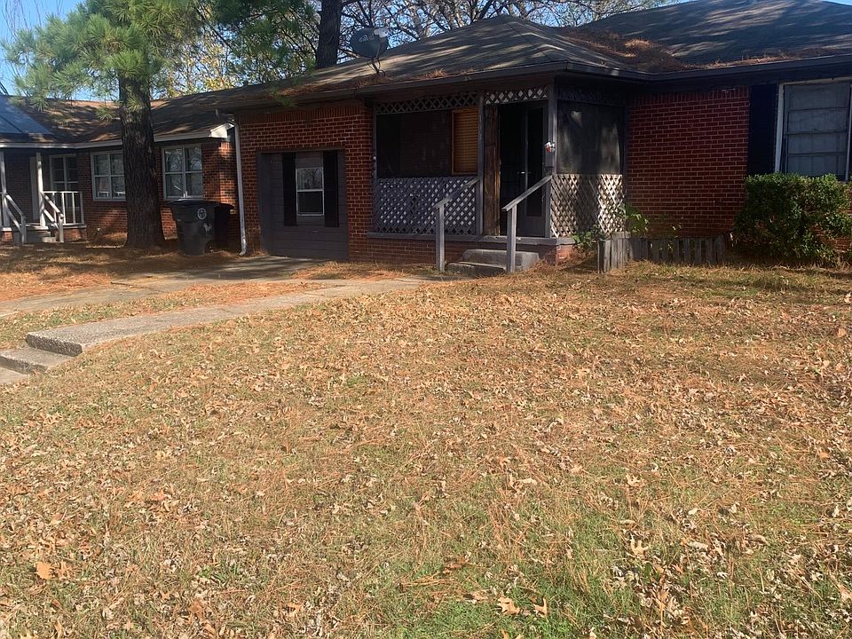Front View. Screened in Front Porch with lockable door. Roof in good condition. Nice shade on property. The neighborhood is quickly increasing in value.