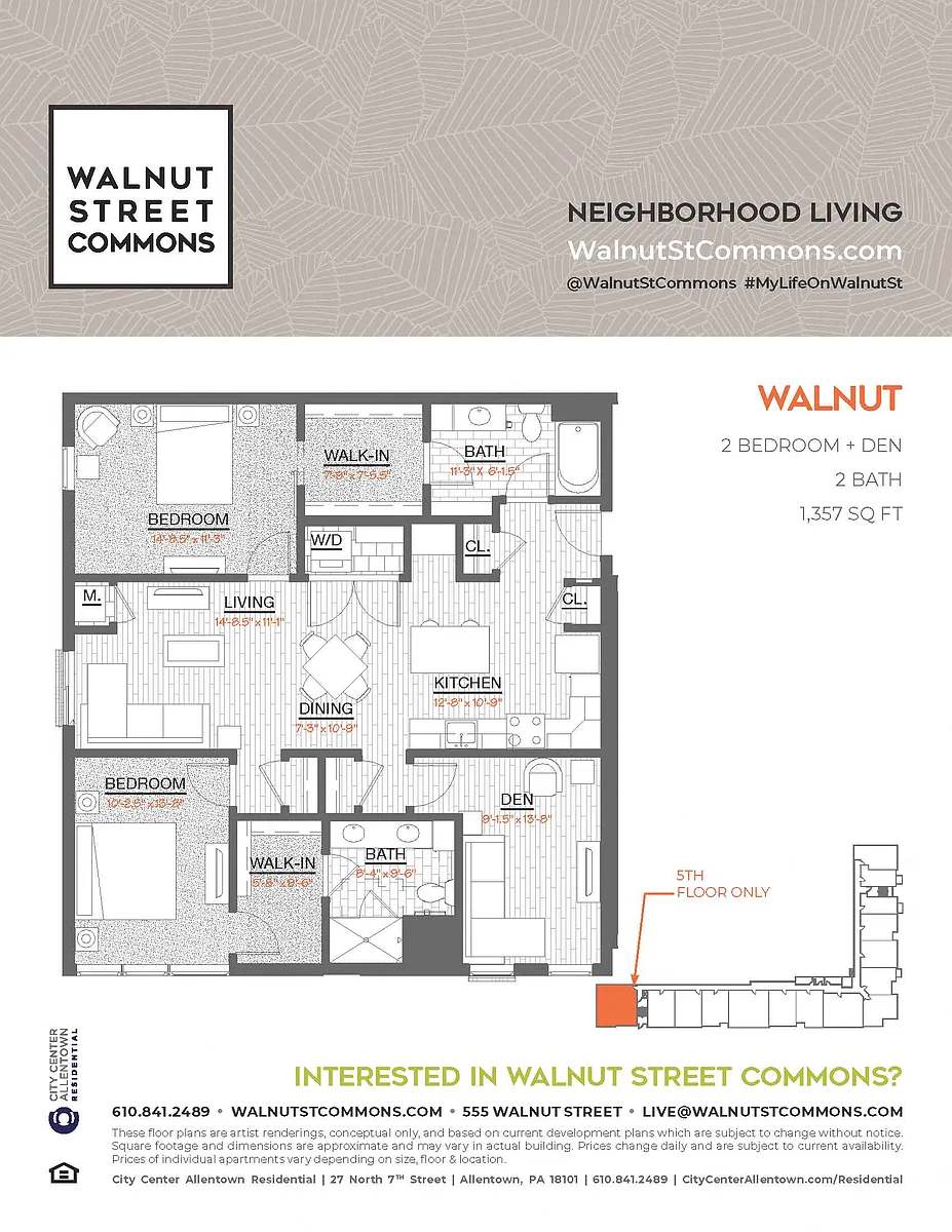 Floor plan Walnut