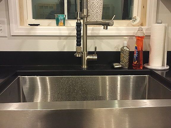 Stainless farm sink 