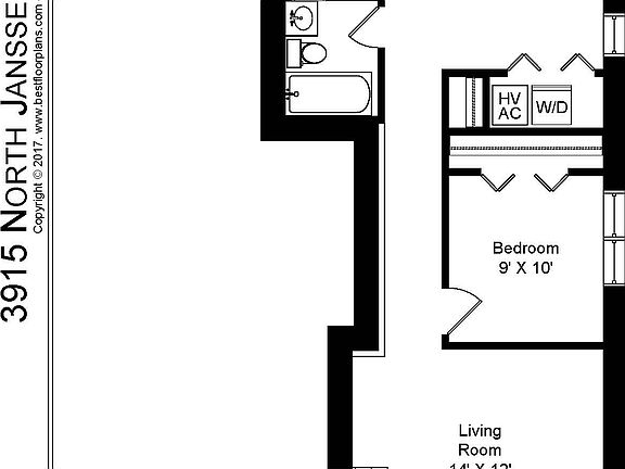 5th image of 3915 1/2 N Janssen Ave #Gs