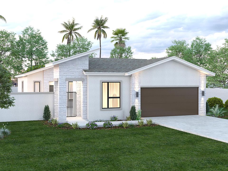 Contemporary Stucco with Casita