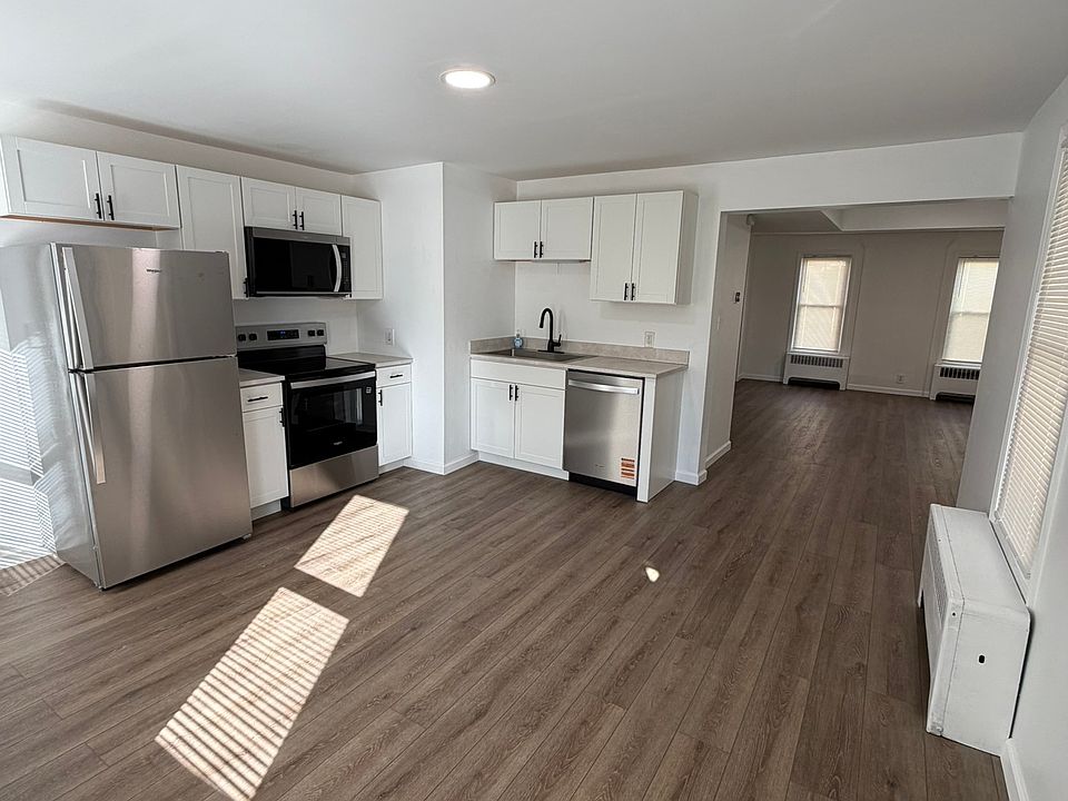 Bright open layout flowing into living room