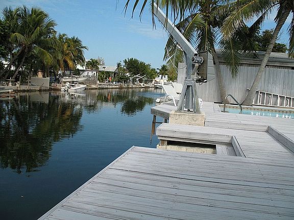 looking down canal