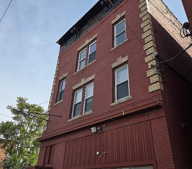Front of the building