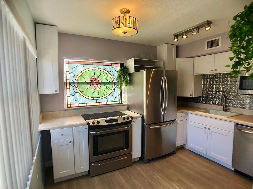 Remodeled Kitchen with high efficiency stainless steal appliances.