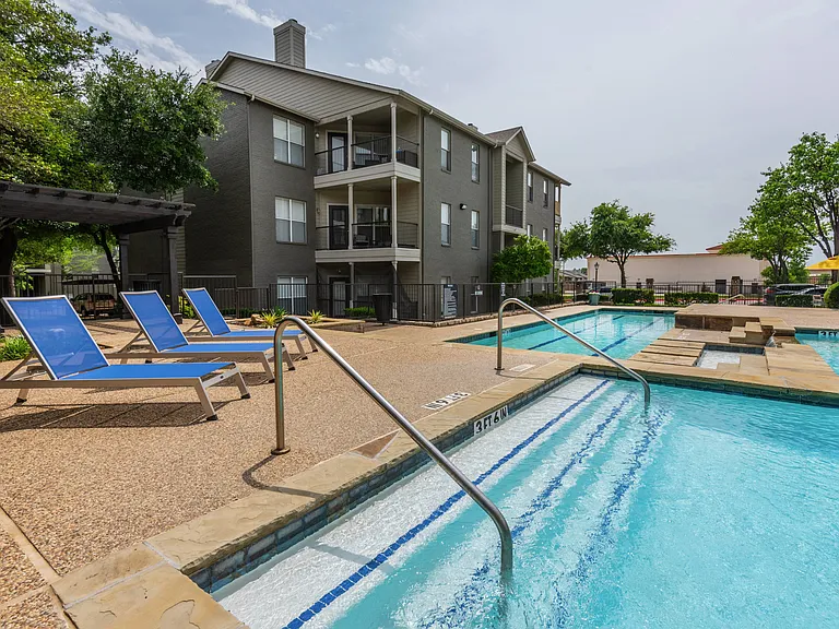 Resort-Style Pool at Oak Park Apartments