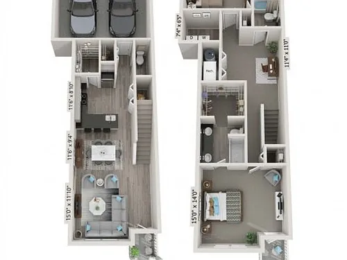 Floor plan Bristol 2b TH