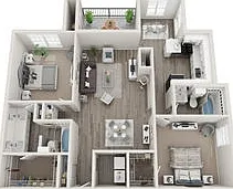 B4 floor plan Settler's Gate