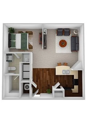 Floor plan SUITE H2R