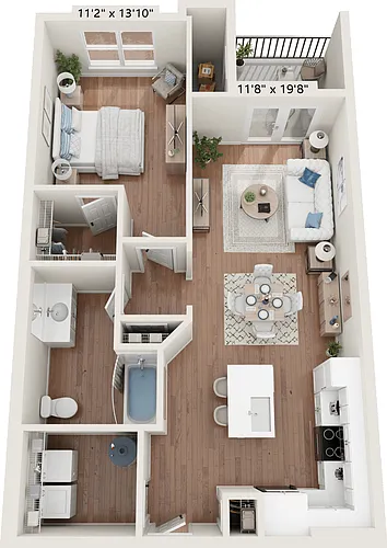 Floor plan A1