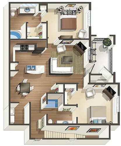 Floor plan B2C-sm
