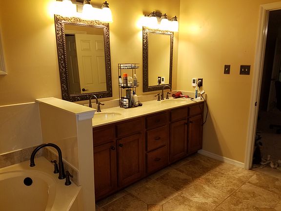 Master Bath with heated tile