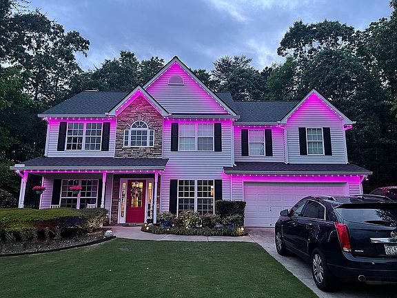 Permanent outdoor lighting