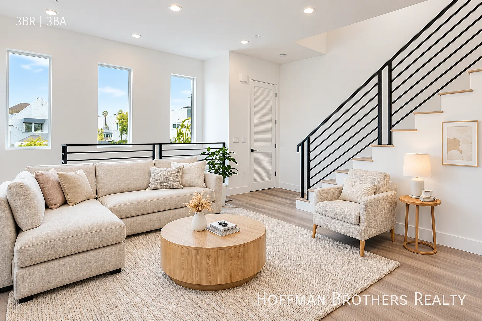 Modern 3BR/3BA Townhouse w/ Rooftop Deck, Garage & In-Unit Laundry — Photo 1