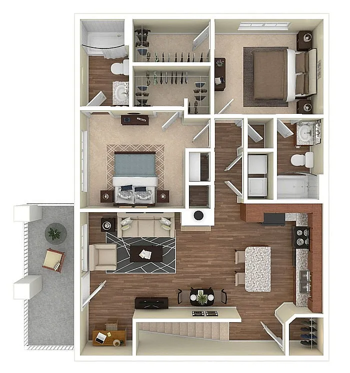 Floor plan B3