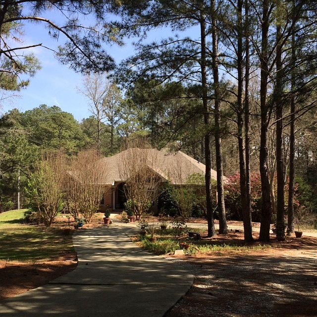 Front view of house