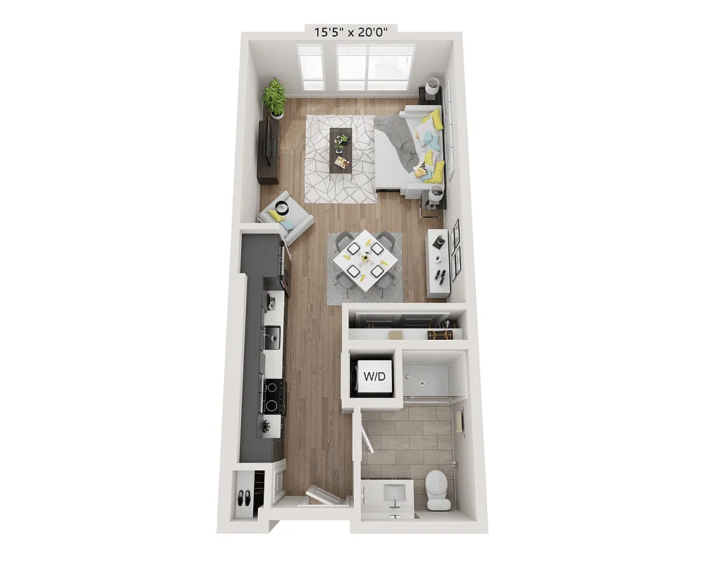 Floor plan E1BA