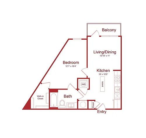 Floor plan A16