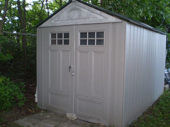 7 x 10 vinyl shed