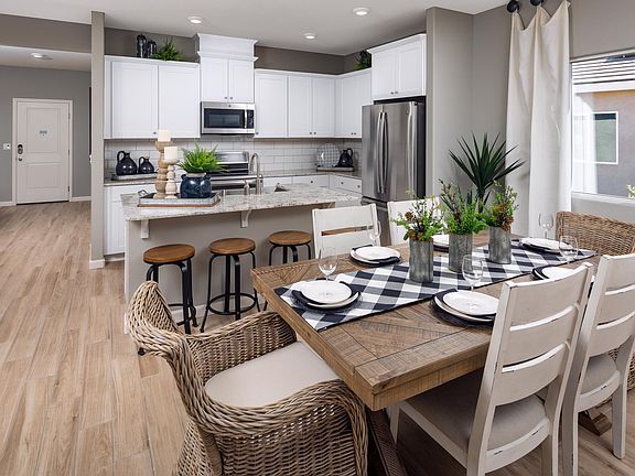 Dining off kitchen