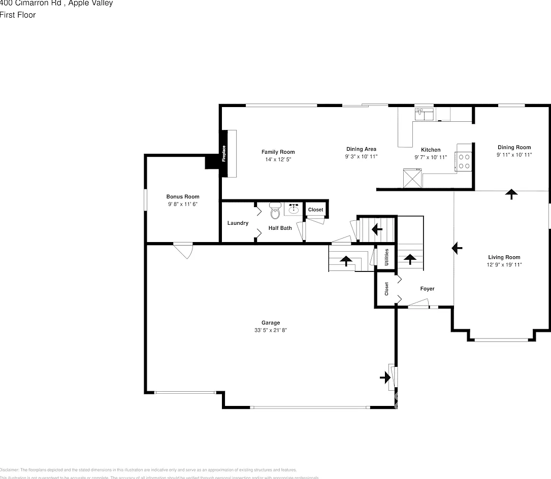 400 Cimarron Rd Apple Valley, MN 55124 — Photo 3
