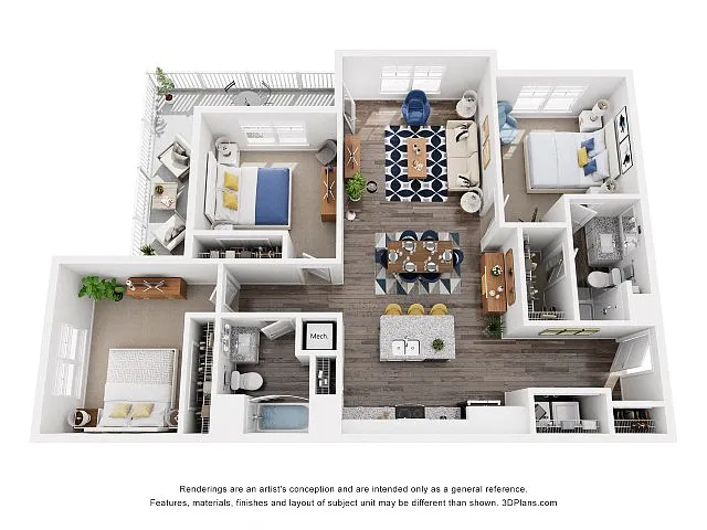 Floor plan C1