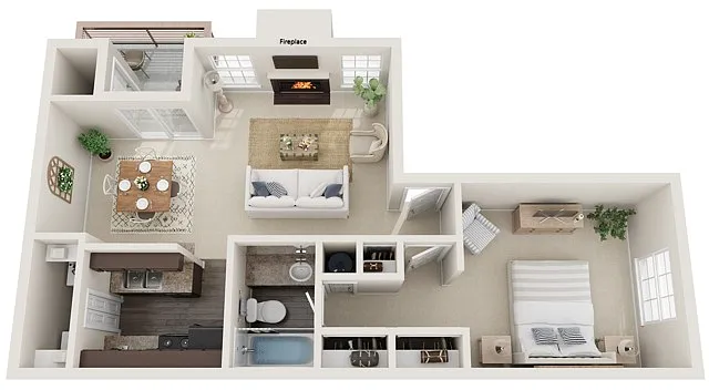 Floor plan A