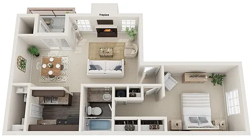 Floor plan A
