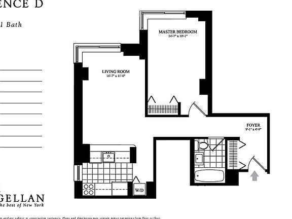 2nd image of 35 W 33rd St APT 18D