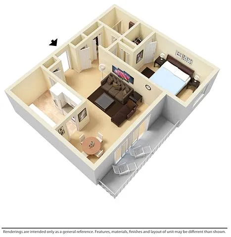 Floor plan W1B1BF