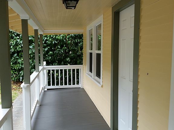 Cozy front porch