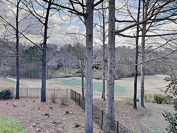 Golf course view from the deck