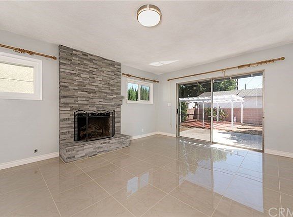 family room plus exit toward back yard.