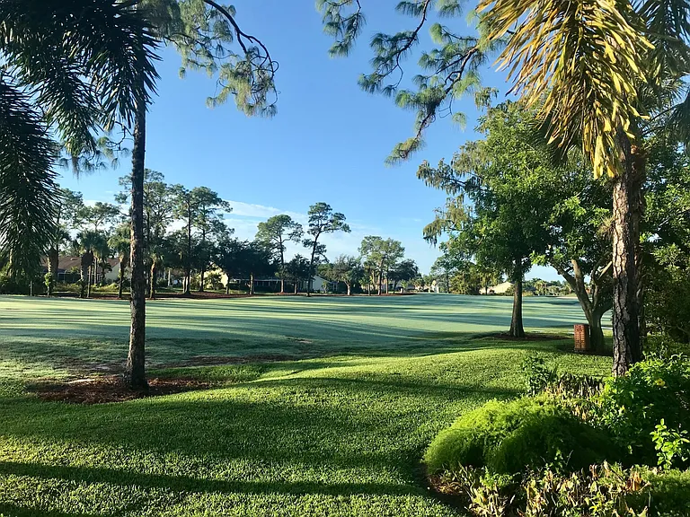 Golf course view