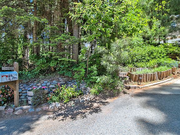Driveway entrance off of Sly Park Rd.