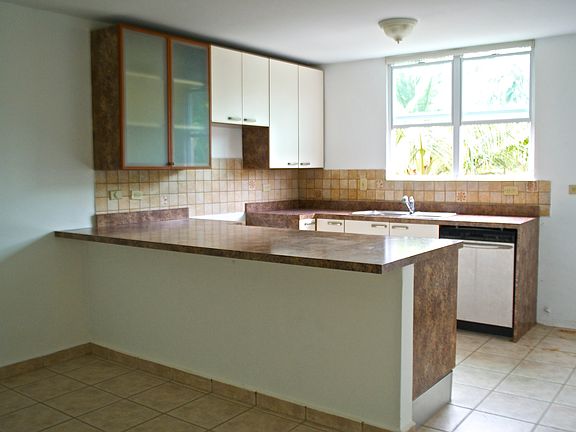 Cocina con breakfast bar