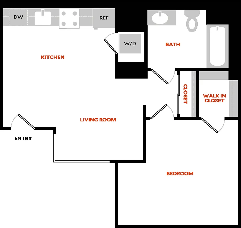 Floor plan Plan 1M