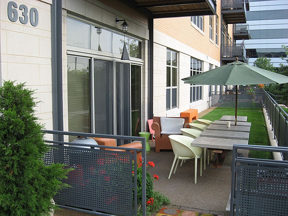 outdoor patio area