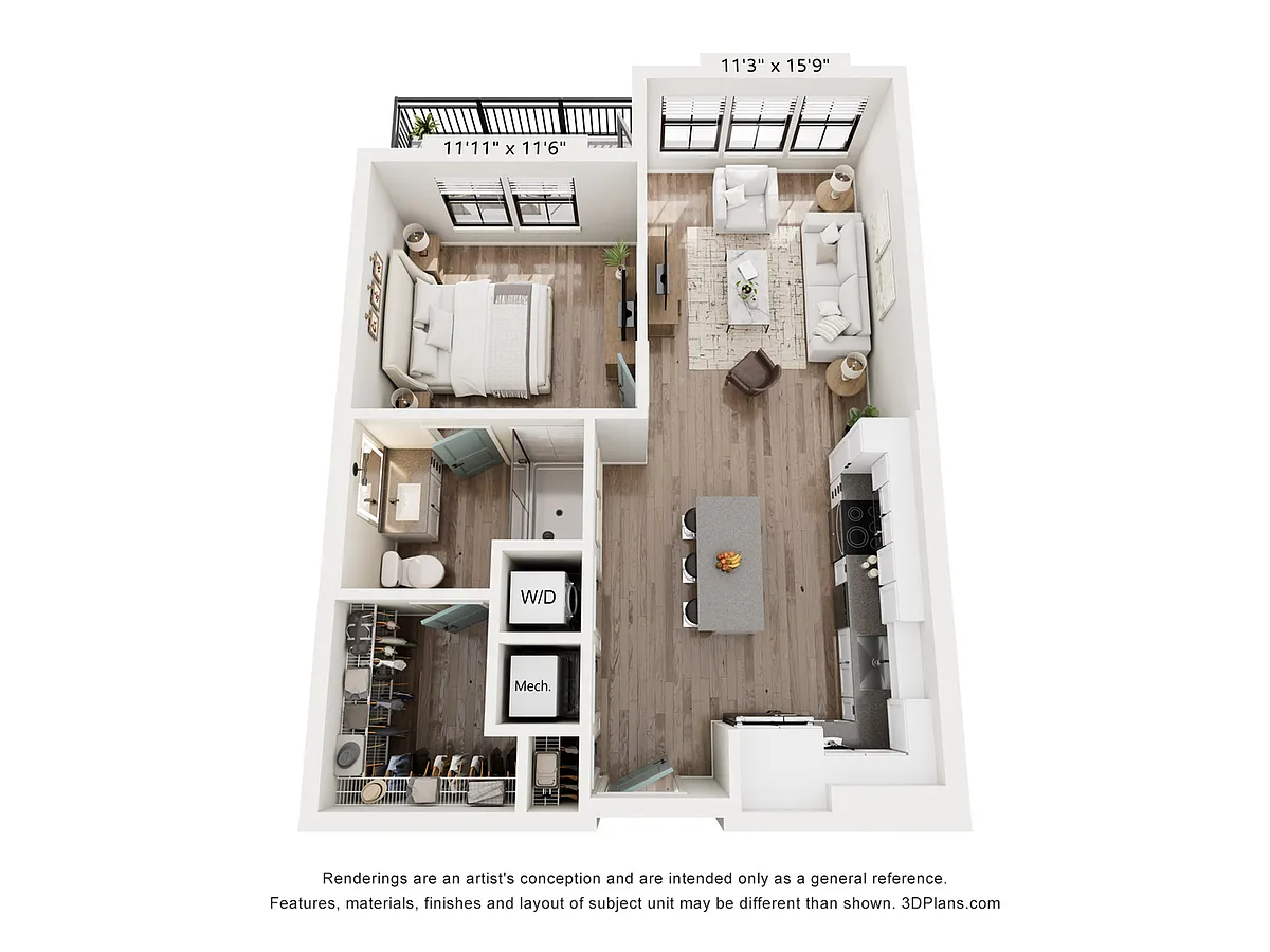 Floor plan A1