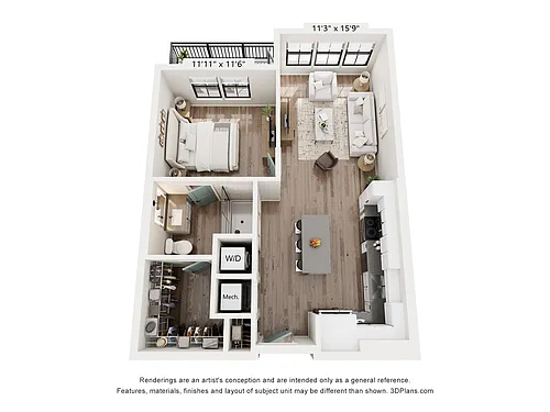 Floor plan A1