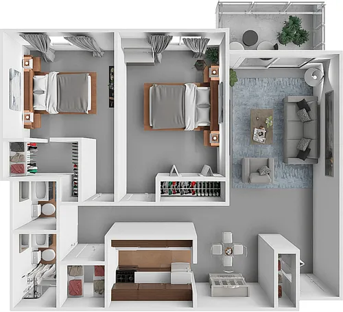 Floor plan Evergreen
